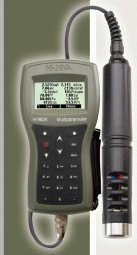 HI9829 Multiparameterkofferset, pH Sonde, Leitfähigkeit EC, Sauerstoff DO, Temperatur, Trübung